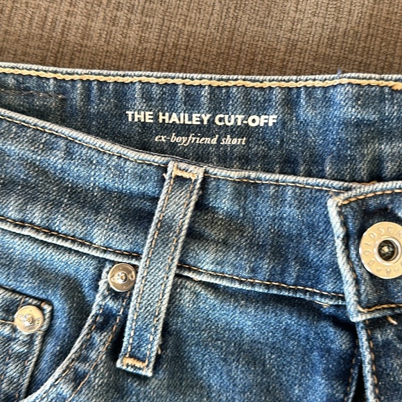 AG denim The Hailey Cut-Off Ex-Boyfriend Shorts - Picture 2 of 4